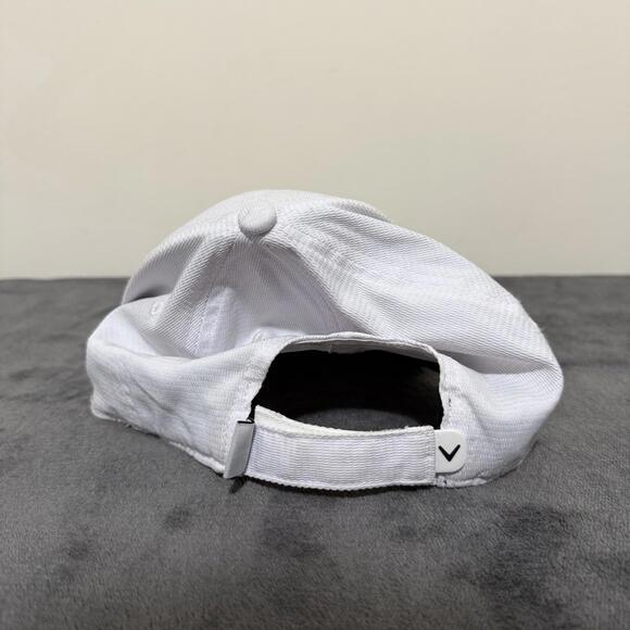 Callaway Golf Hat White X-SPANN Strapback Adjustable Cap Men’s Logo Sport - Picture 4 of 7